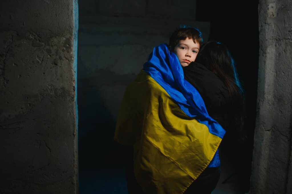 kid-ukraine-flag image